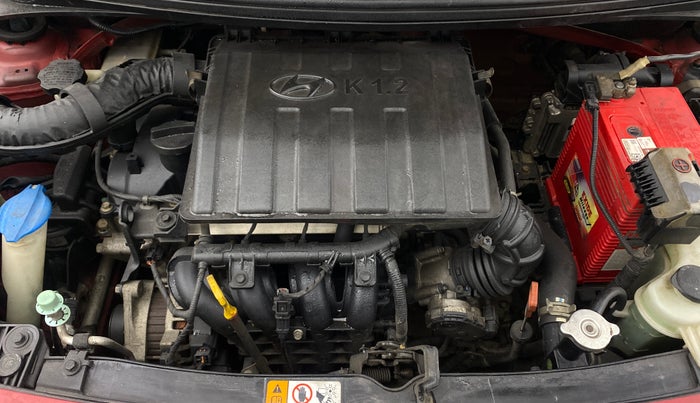 2017 Hyundai Grand i10 SPORTZ (O) AT 1.2 KAPPA VTVT, Petrol, Automatic, 45,928 km, Engine View