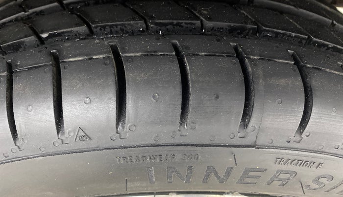 2017 Hyundai Grand i10 SPORTZ (O) AT 1.2 KAPPA VTVT, Petrol, Automatic, 45,928 km, Left Rear Tyre Tread