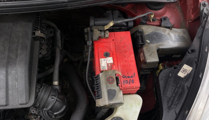 2017 Hyundai Grand i10 SPORTZ (O) AT 1.2 KAPPA VTVT, Petrol, Automatic, 45,928 km, Engine View - Left