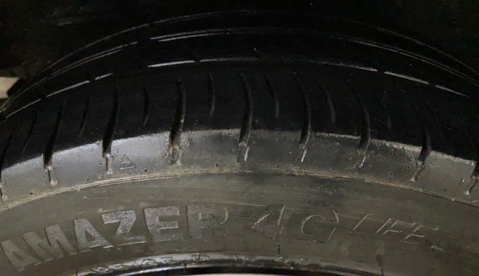 2018 Toyota YARIS J CVT, Petrol, Automatic, 92,260 km, Right Rear Tyre Tread