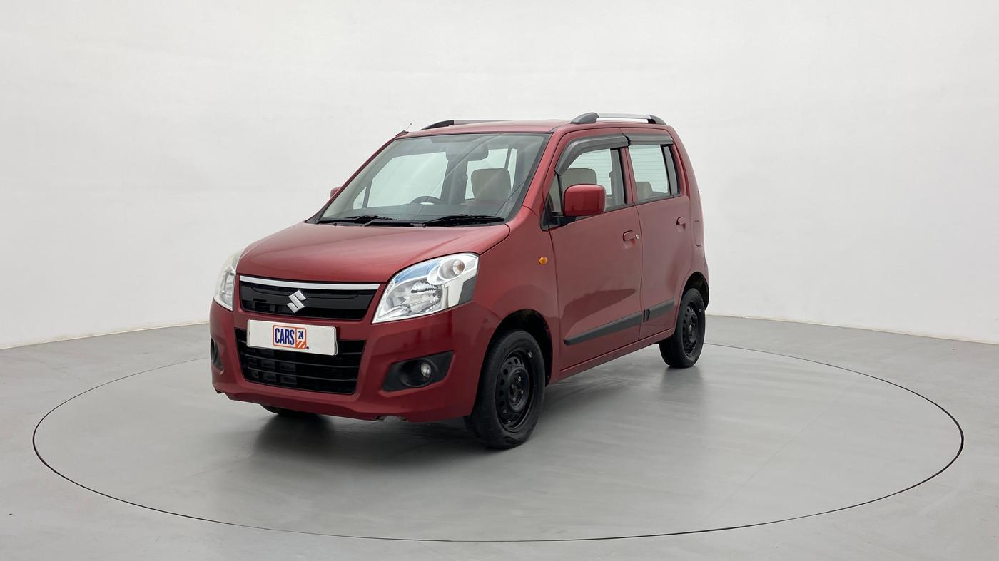 2015 Maruti Wagon R 1.0 VXI, Petrol, Manual, 72,393 km, Left Front Diagonal