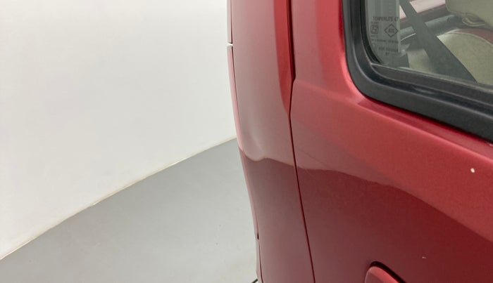 2015 Maruti Wagon R 1.0 VXI, Petrol, Manual, 72,393 km, Right quarter panel - Slightly dented