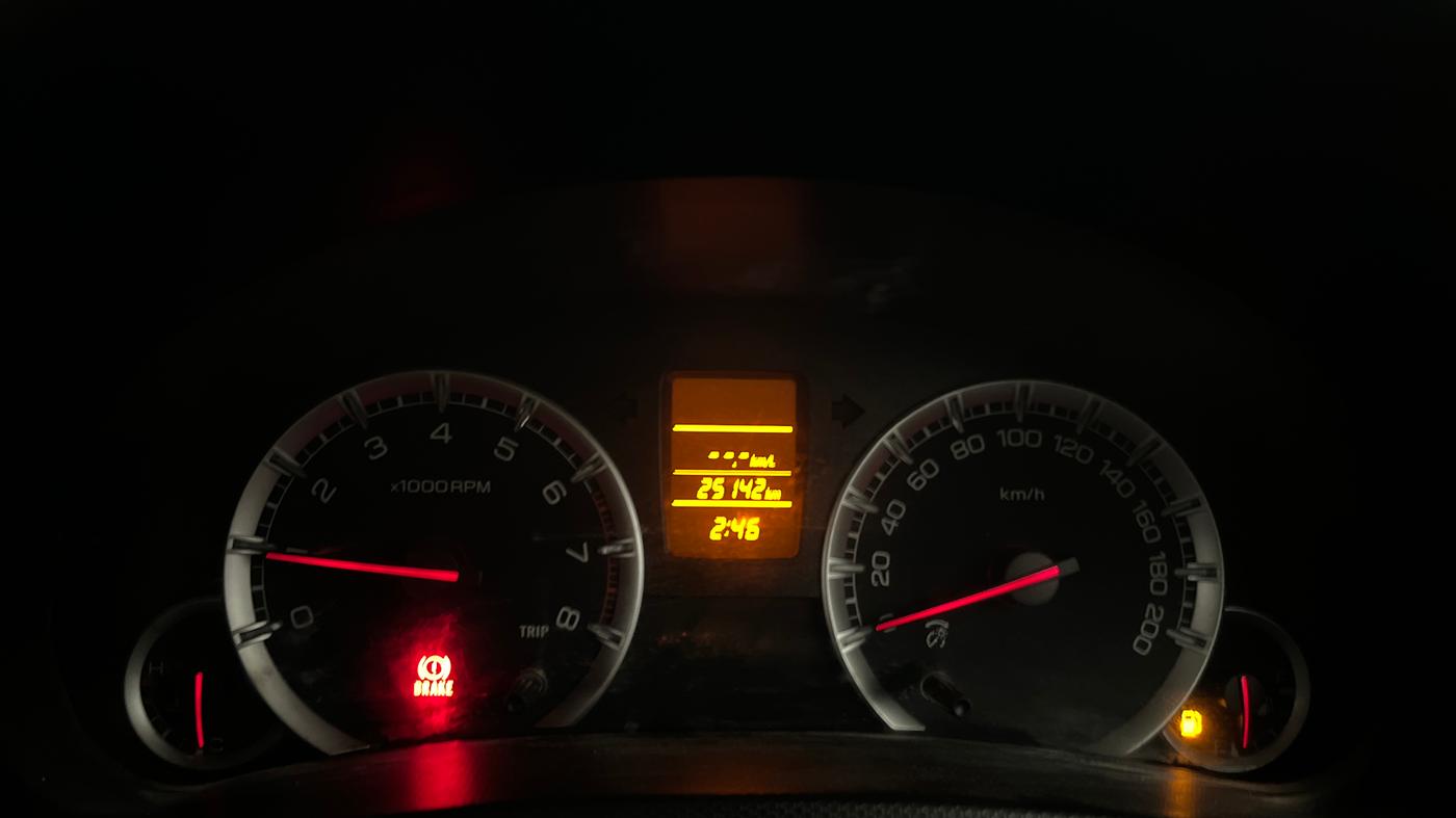 2014 Maruti Swift Dzire VXI, Petrol, Manual, 25,119 km, Odometer Image