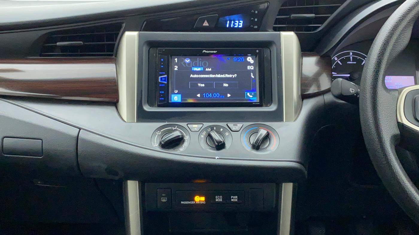 2018 Toyota Innova Crysta 2.4 GX 7 STR, Diesel, Manual, 18,864 km, Air Conditioner