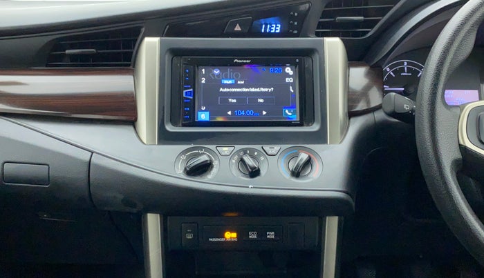 2018 Toyota Innova Crysta 2.4 GX 7 STR, Diesel, Manual, 18,864 km, Air Conditioner