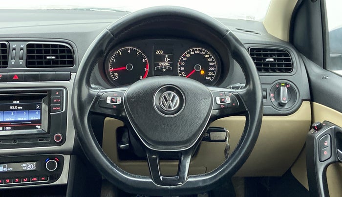 2016 Volkswagen Polo HIGHLINE1.2L PETROL, Petrol, Manual, 64,365 km, Steering Wheel Close Up
