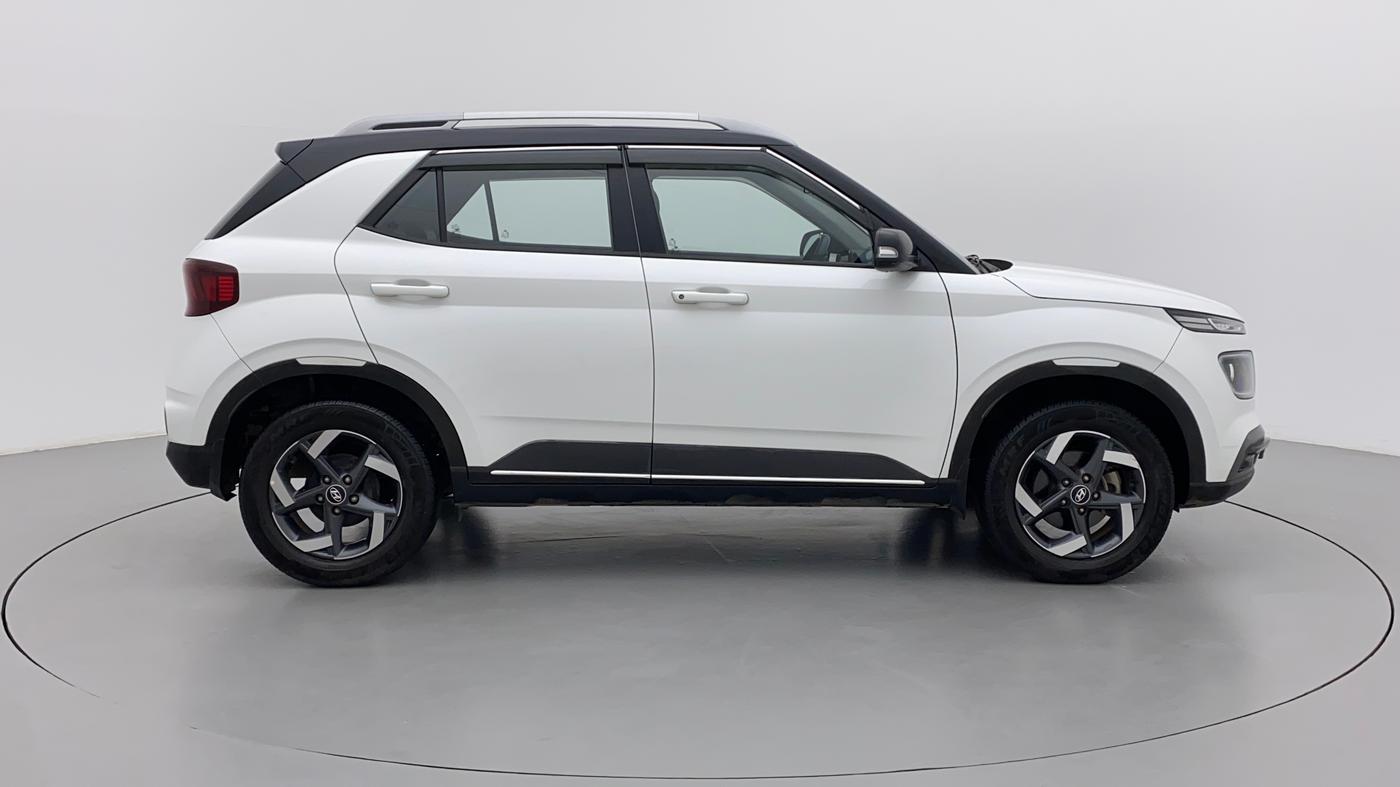 2019 Hyundai VENUE SX 1.0 TURBO DUAL TONE, Petrol, Manual, 38,366 km, Right Side View