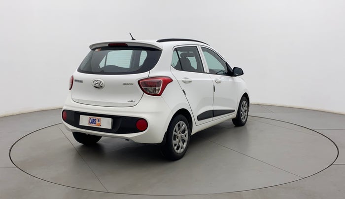 2019 Hyundai Grand i10 SPORTZ 1.2 KAPPA VTVT, Petrol, Manual, 24,120 km, Right Back Diagonal