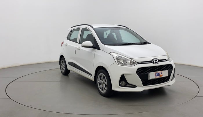 2019 Hyundai Grand i10 SPORTZ 1.2 KAPPA VTVT, Petrol, Manual, 24,120 km, Right Front Diagonal