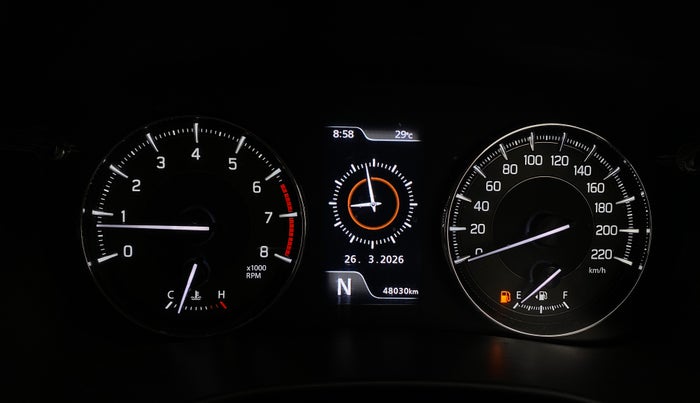 2023 Toyota Glanza G AMT, Petrol, Automatic, 48,027 km, Odometer Image