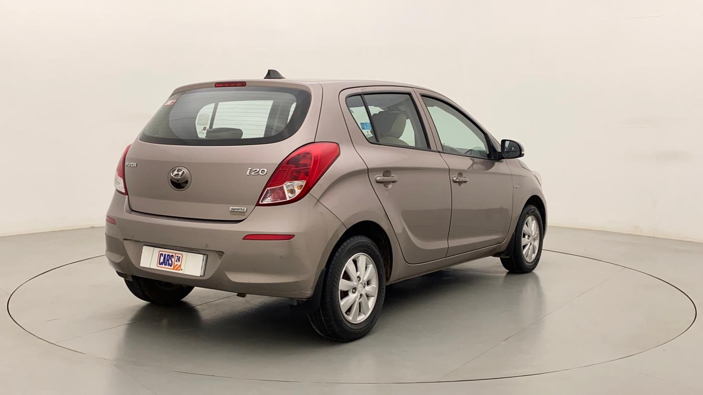 2014 Hyundai i20 SPORTZ 1.2, Petrol, Manual, 63,679 km, Right Back Diagonal