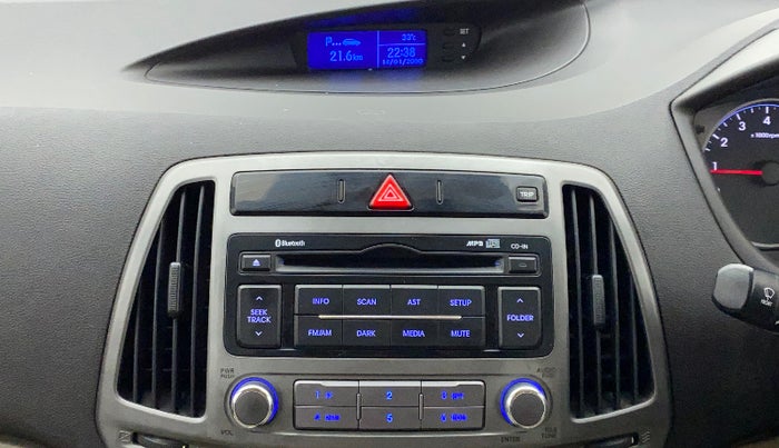 2014 Hyundai i20 SPORTZ 1.2, Petrol, Manual, 63,679 km, Infotainment system - AM/FM Radio - Not Working