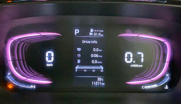 2022 KIA CARENS LUXURY PLUS 1.4 PETROL DCT 6 STR, Petrol, Automatic, 11,211 km, Odometer Image