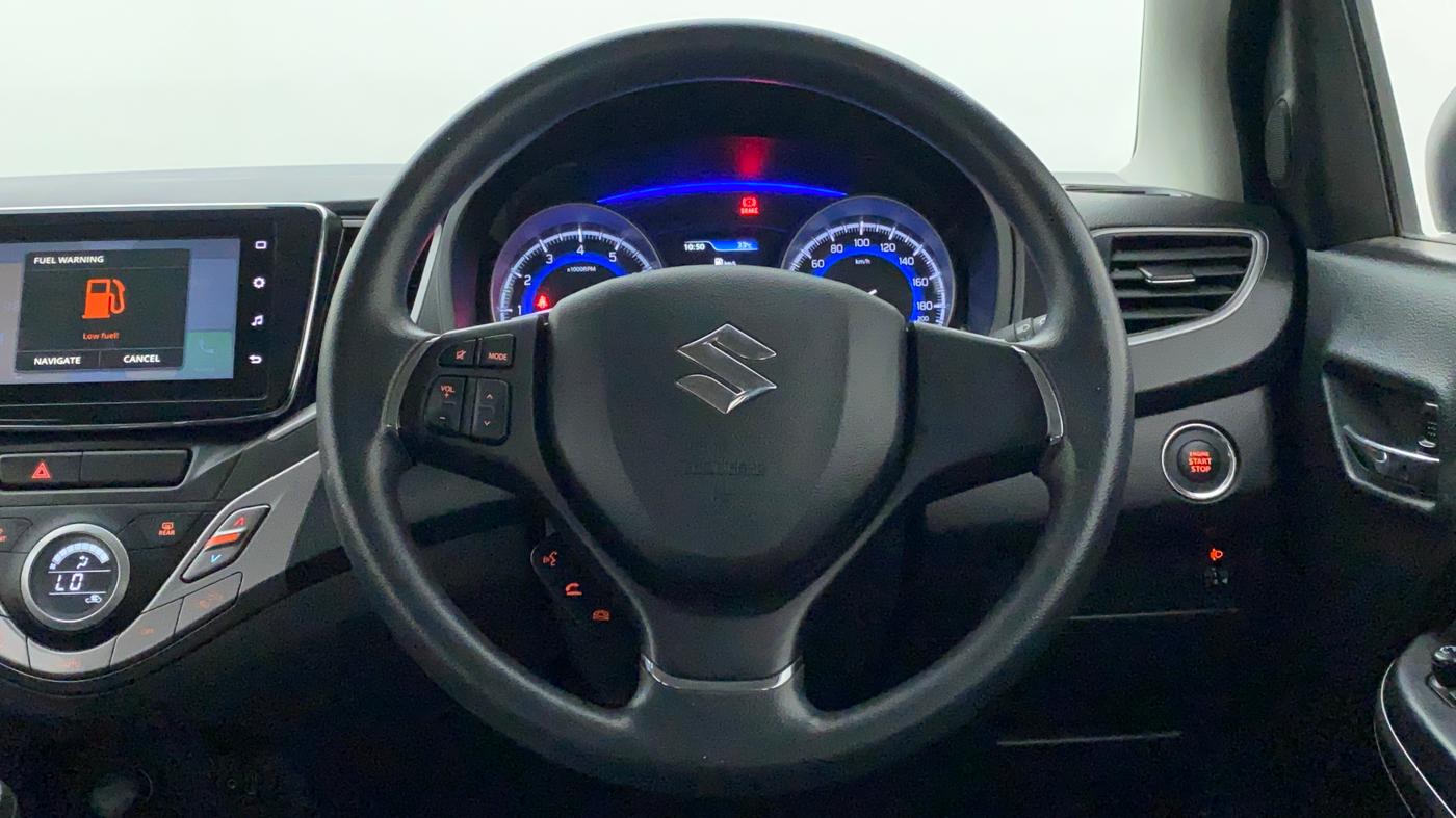 2021 Maruti Baleno ZETA 1.2 K12, Petrol, Manual, 4,170 km, Steering Wheel Close Up