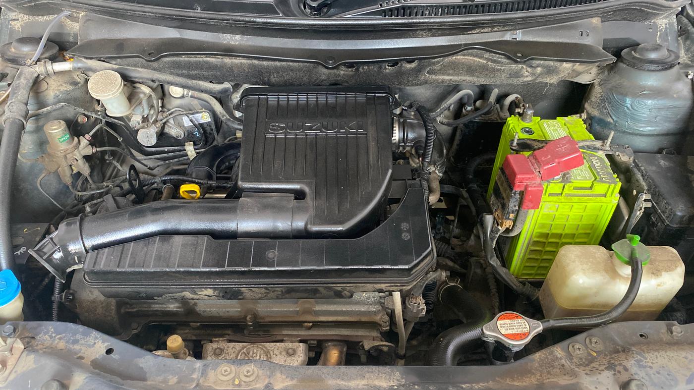 2013 Maruti Swift Dzire VXI, Petrol, Manual, 65,665 km, Engine View
