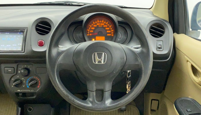 2015 Honda Amaze 1.2L I-VTEC E, Petrol, Manual, 77,878 km, Steering Wheel Close Up