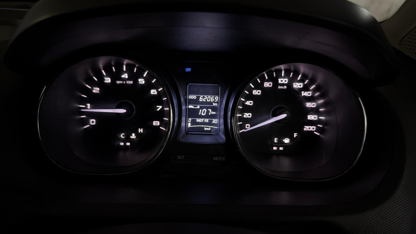 2018 Tata Tiago XZ PETROL, Petrol, Manual, 62,001 km, Odometer Image