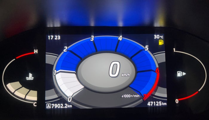 2021 Nissan MAGNITE XV MT, Petrol, Manual, 47,116 km, Odometer Image