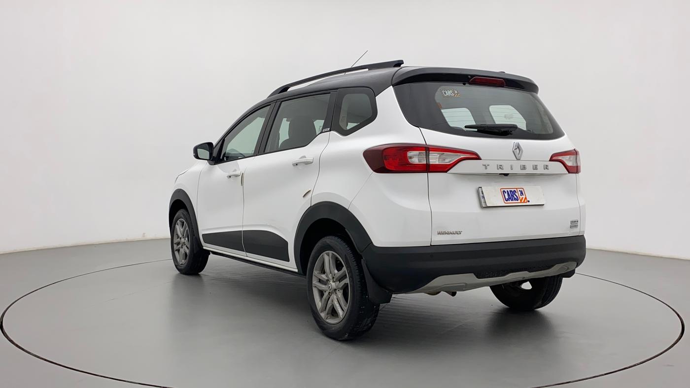 2021 Renault TRIBER RXZ AMT DUAL TONE, Petrol, Automatic, 26,313 km, Left Back Diagonal