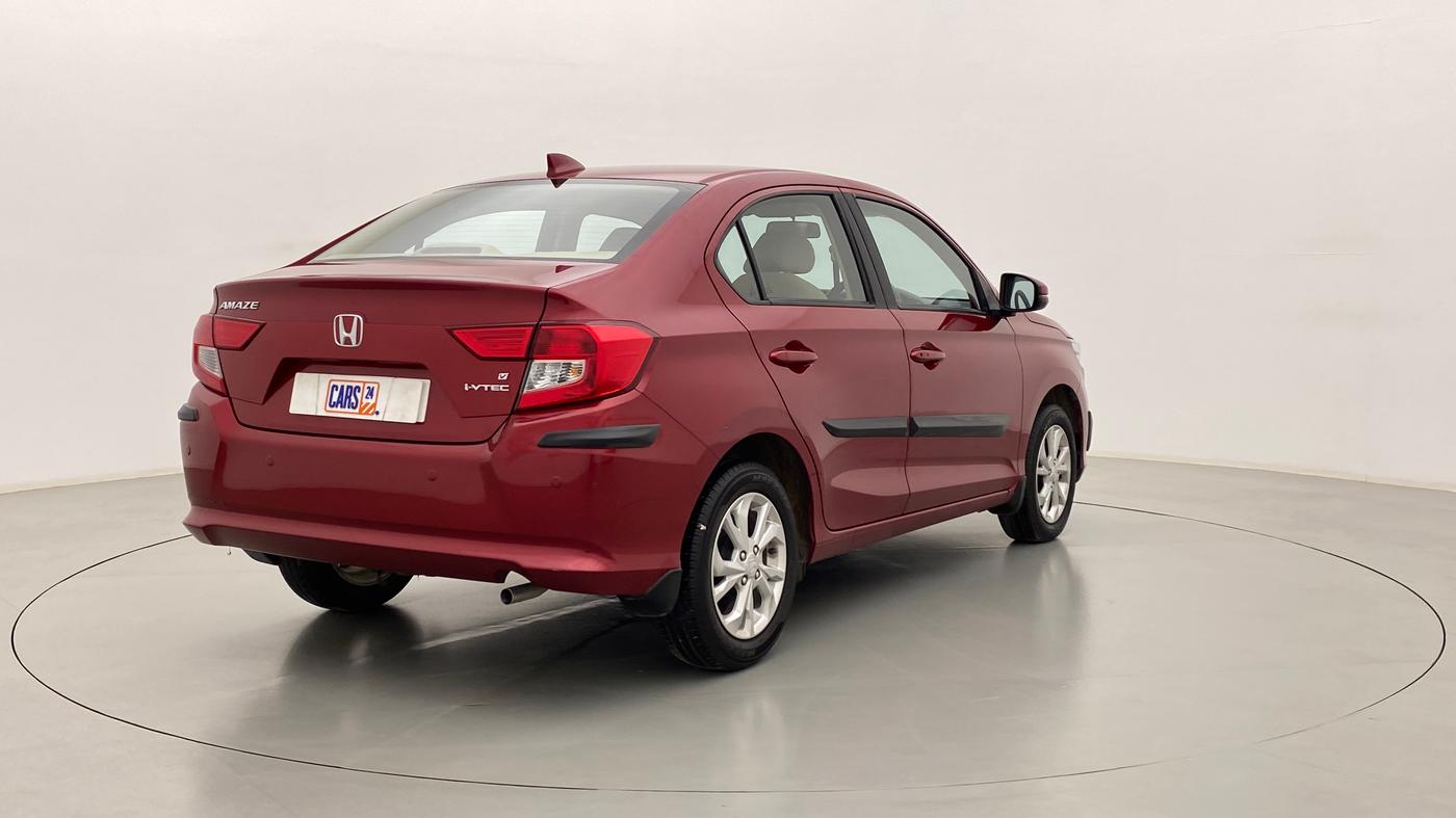 2018 Honda Amaze 1.2 V CVT I VTEC, Petrol, Automatic, 10,188 km, Right Back Diagonal