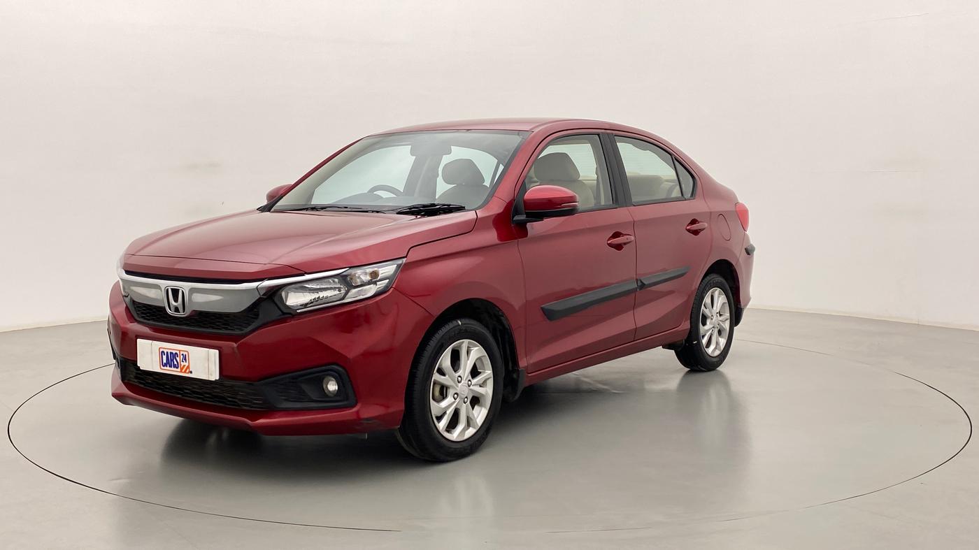 2018 Honda Amaze 1.2 V CVT I VTEC, Petrol, Automatic, 10,188 km, Left Front Diagonal