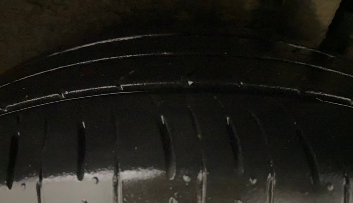 2017 Maruti IGNIS ZETA 1.2 AMT, Petrol, Automatic, 79,590 km, Left Rear Tyre Tread