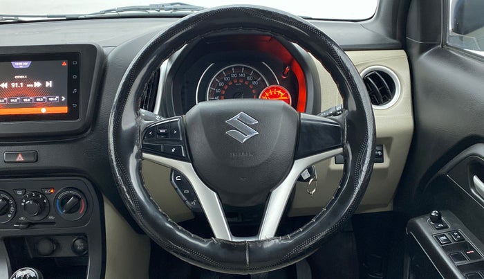 2019 Maruti New Wagon-R ZXI 1.2, Petrol, Manual, 51,609 km, Steering Wheel Close Up