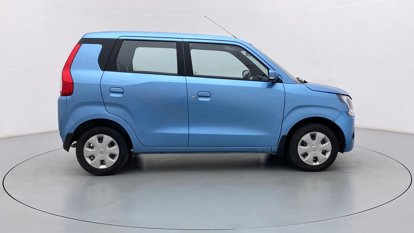 2019 Maruti New Wagon-R ZXI 1.2, Petrol, Manual, 51,609 km, Right Side View