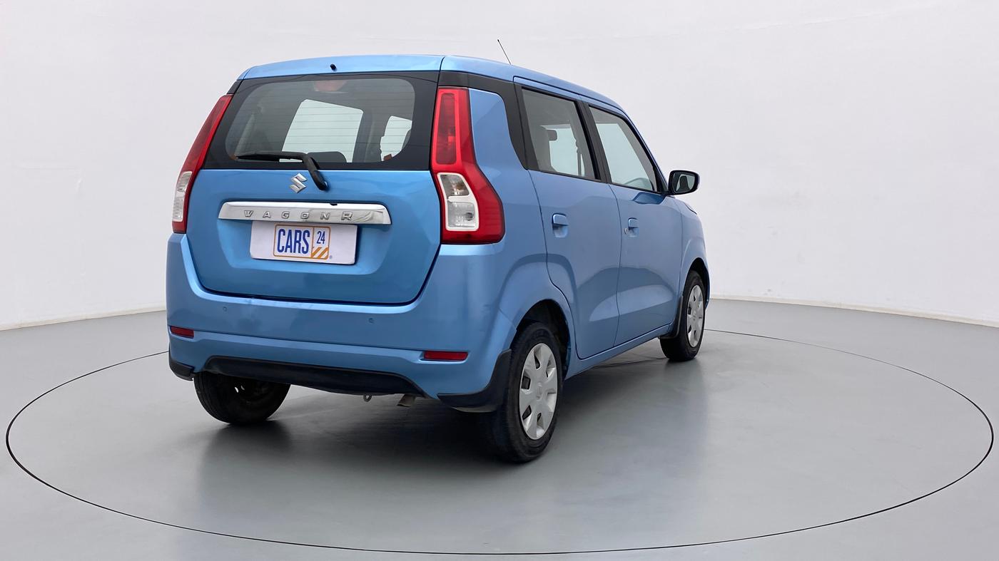2019 Maruti New Wagon-R ZXI 1.2, Petrol, Manual, 51,609 km, Right Back Diagonal