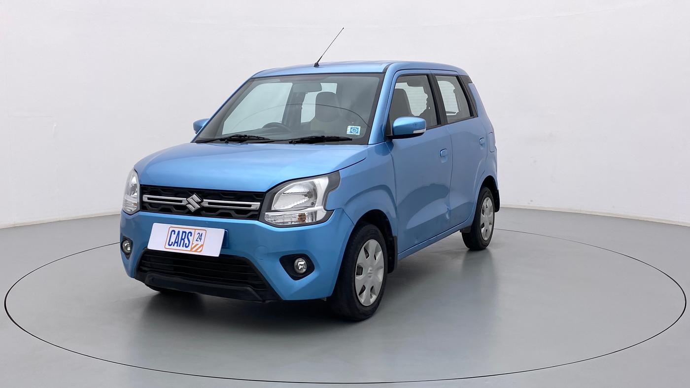 2019 Maruti New Wagon-R ZXI 1.2, Petrol, Manual, 51,609 km, Left Front Diagonal