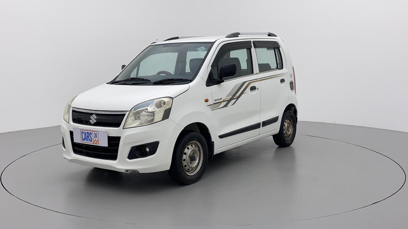 2014 Maruti Wagon R 1.0 LXI CNG, CNG, Manual, 90,534 km, Left Front Diagonal