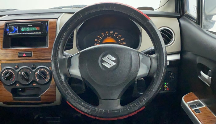 2014 Maruti Wagon R 1.0 LXI CNG, CNG, Manual, 90,534 km, Steering Wheel Close Up