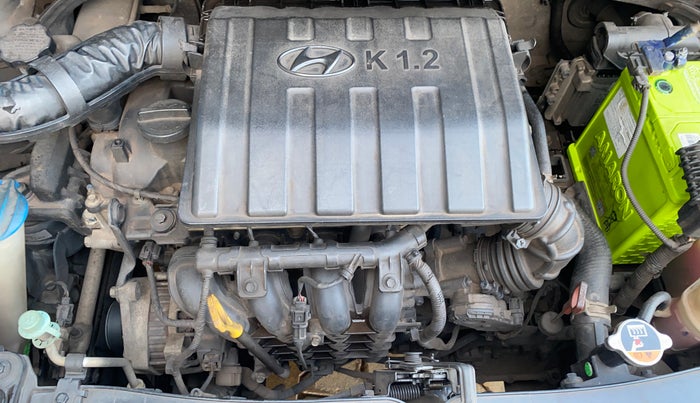 2017 Hyundai Grand i10 SPORTZ (O) AT 1.2 KAPPA VTVT, Petrol, Automatic, 76,676 km, Engine View