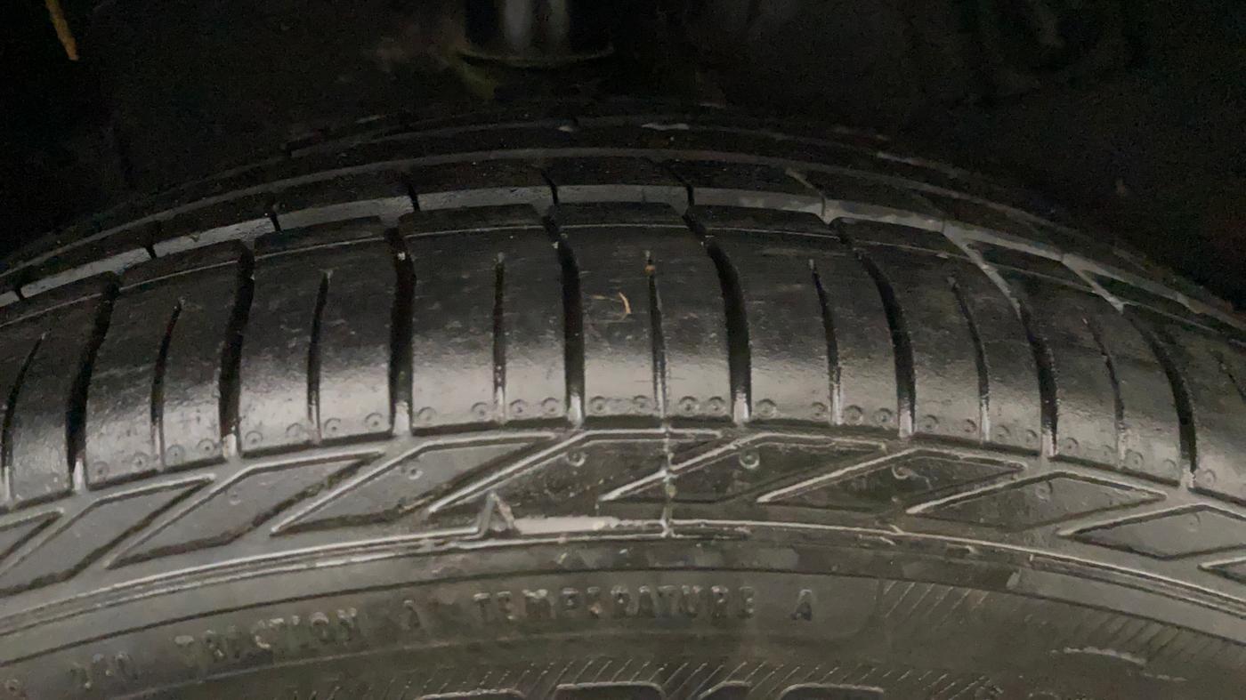 2022 Tata NEXON XZ PLUS PETROL KAZIRANGA, Petrol, Manual, 25,080 km, Right Rear Tyre Tread
