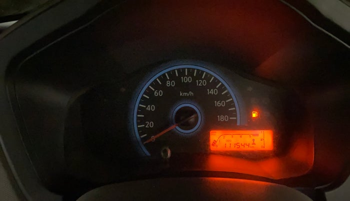 2017 Datsun Redi Go T (O), Petrol, Manual, 1,11,524 km, Odometer Image