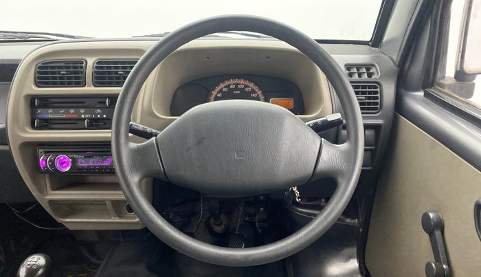 2011 Maruti Eeco 7 STR, Petrol, Manual, 74,616 km, Steering Wheel Close Up