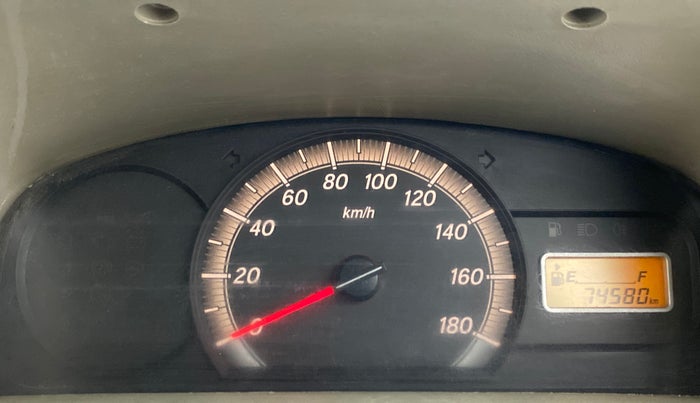 2011 Maruti Eeco 7 STR, Petrol, Manual, 74,616 km, Odometer Image