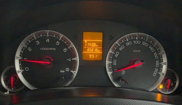 2015 Maruti Swift Dzire VXI, Petrol, Manual, 85,929 km, Odometer Image
