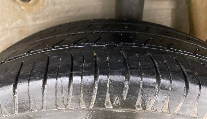 2017 Maruti Celerio VXI d, Petrol, Manual, 67,482 km, Left Rear Tyre Tread