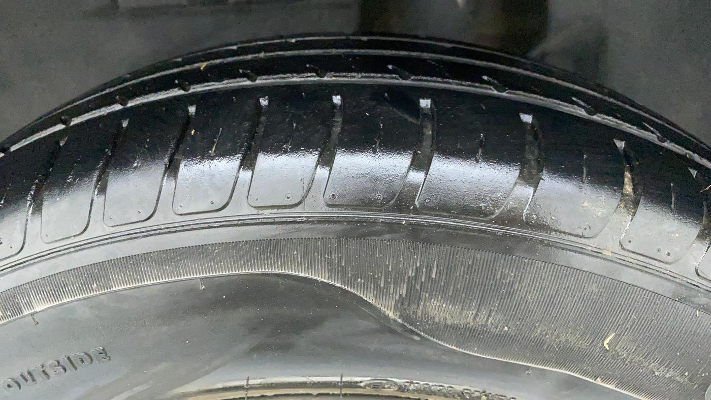 2020 Maruti Dzire VXI, Petrol, Manual, 38,073 km, Left Rear Tyre Tread