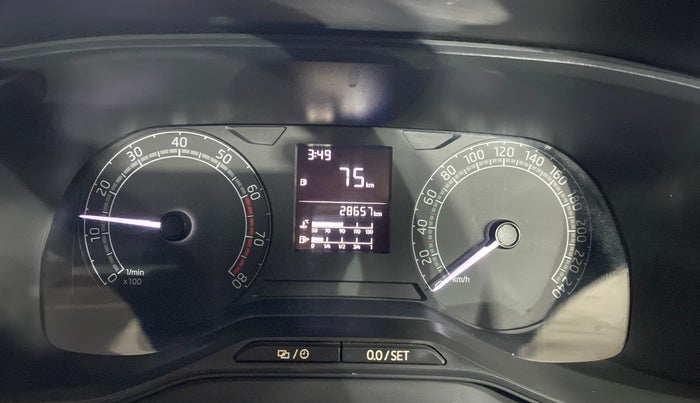 2022 Skoda KUSHAQ ACTIVE 1.0L TSI MT, Petrol, Manual, 28,643 km, Odometer Image