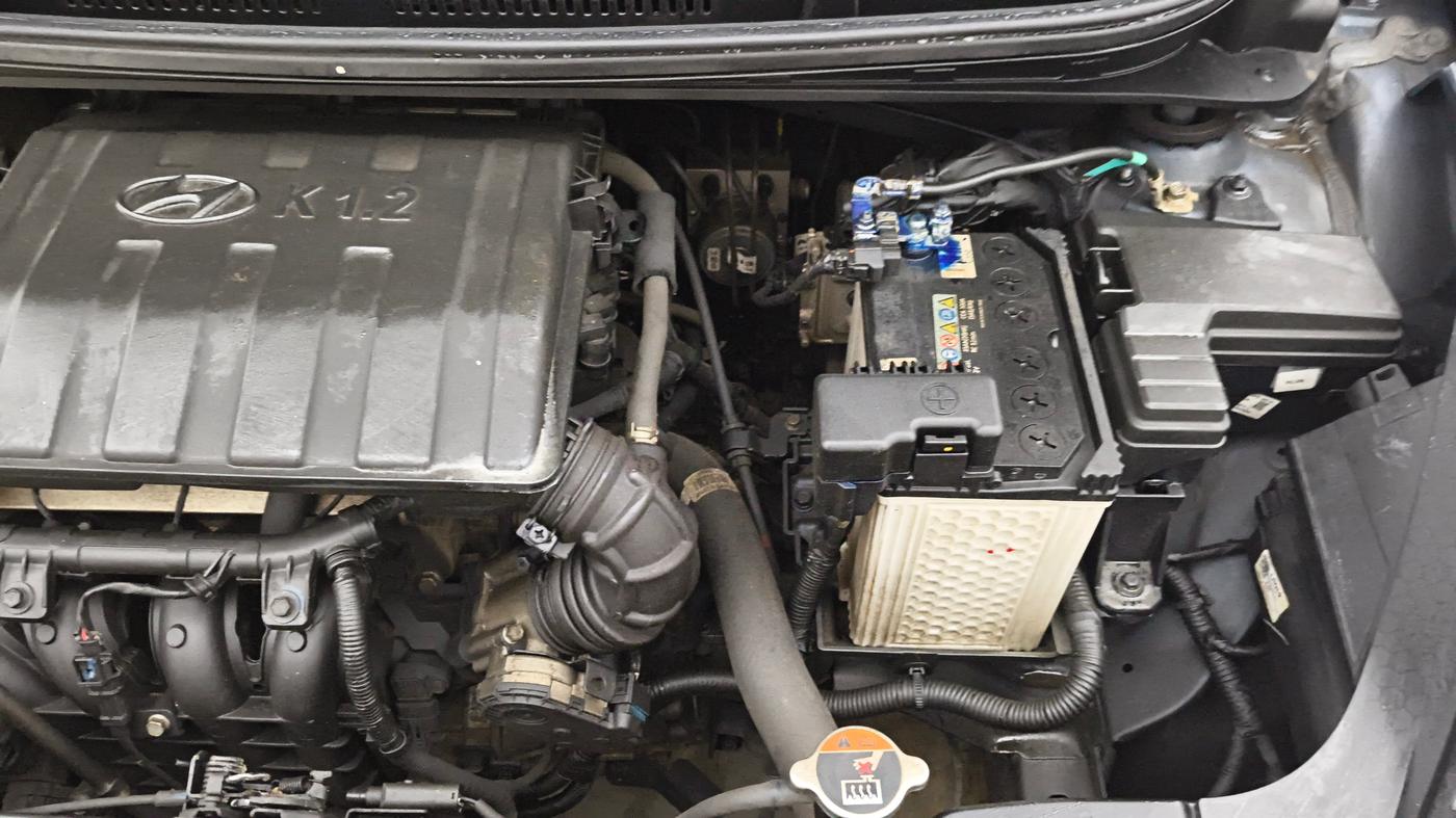 2023 Hyundai GRAND I10 NIOS SPORTZ 1.2 KAPPA VTVT, Petrol, Manual, 7,612 km, Engine View - Left