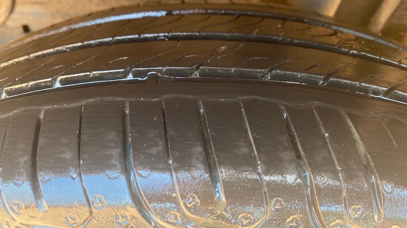 2021 Tata Tiago XZ PETROL, Petrol, Manual, 23,555 km, Left Rear Tyre Tread