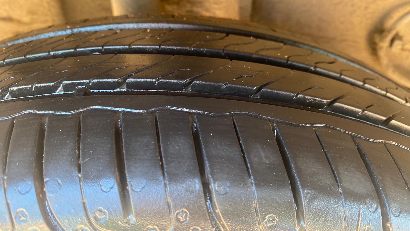 2021 Tata Tiago XZ PETROL, Petrol, Manual, 23,555 km, Right Rear Tyre Tread