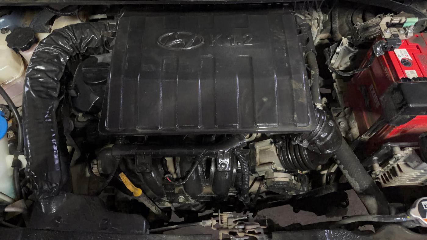 2020 Hyundai GRAND I10 NIOS SPORTZ AMT 1.2 KAPPA VTVT, Petrol, Automatic, 29,994 km, Engine View