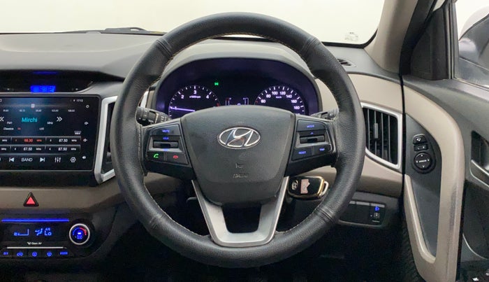2016 Hyundai Creta SX 1.6 DIESEL, Diesel, Manual, 1,03,190 km, Steering Wheel Close Up