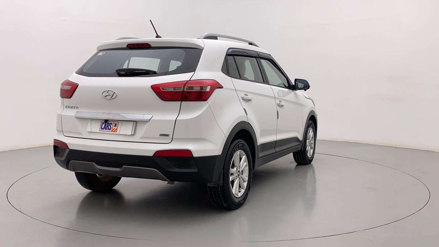 2016 Hyundai Creta SX 1.6 DIESEL, Diesel, Manual, 1,03,190 km, Right Back Diagonal