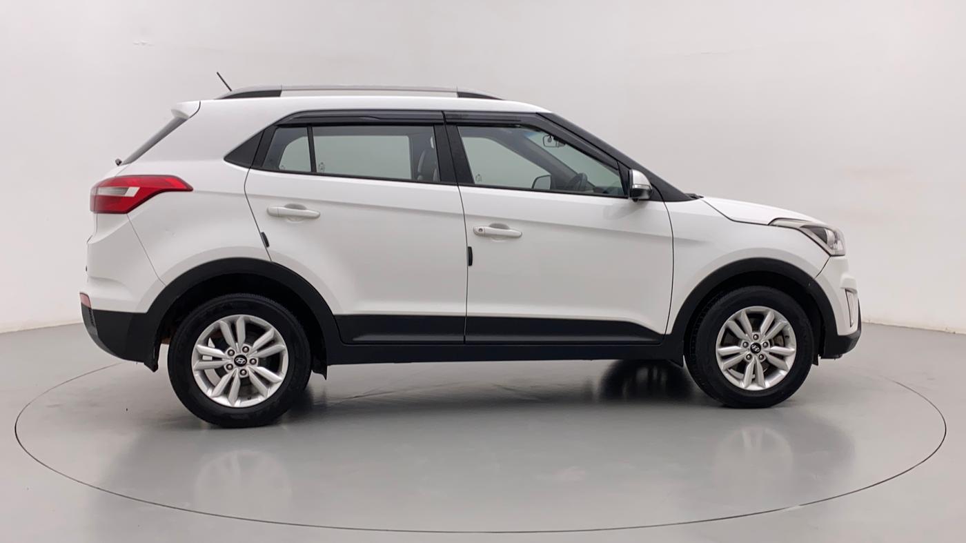 2016 Hyundai Creta SX 1.6 DIESEL, Diesel, Manual, 1,03,190 km, Right Side View