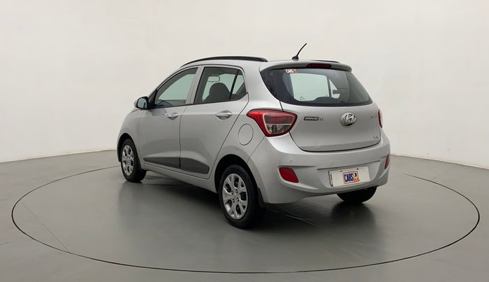 2014 Hyundai Grand i10 SPORTZ 1.2 KAPPA VTVT, Petrol, Manual, 47,545 km, Left Back Diagonal