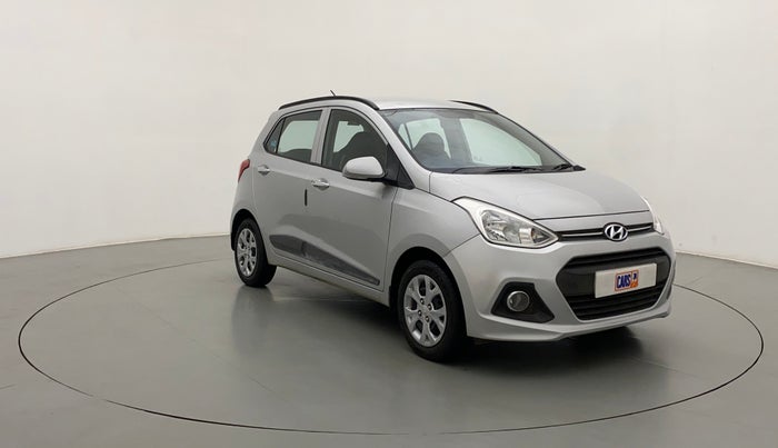 2014 Hyundai Grand i10 SPORTZ 1.2 KAPPA VTVT, Petrol, Manual, 47,545 km, Right Front Diagonal